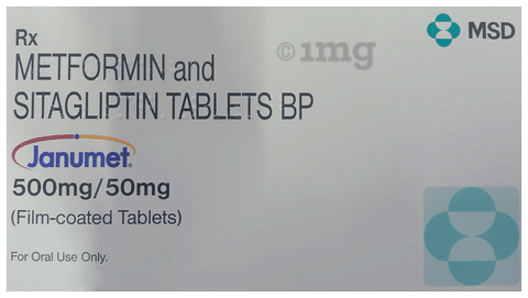 Janumet 50mg/500mg Tablet